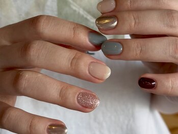 ネイル アトリエ フイユ イセサキ(Nail atelier Feuill isesaki)/design full