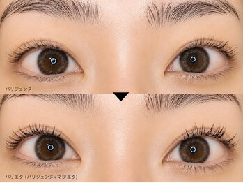 育毛まつげエクステ アイマジック 池袋店(EYE MAJIC)の写真/パリジェンヌ+マツエクのパリエクならナチュ盛が叶う◎なりたい雰囲気に合わせたマツエク&まつげパーマ