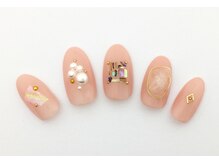 レイネイル レイアイ イオンナゴヤドーム前店/ベージュネイル