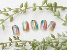ネイルアトリエ エルメル(nail atelier Armel)/カラフルニュアンス