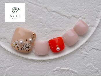 ネイリット 銀座(Nailit)/フットネイル¥11100【¥12210】