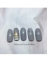 セレクトネイル ココ 秦野店(SELECT NAIL COCO)/ツリー&雪の結晶