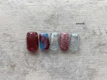 シンプリー ネイルアンドアイラッシュ 祖師谷大蔵店(Simpliee Nail&Eyelash)/タイダイ柄