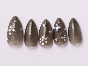 ジェミーネイル エビス(Jemiy nail ebisu)/ラメパールフラワー8480yen