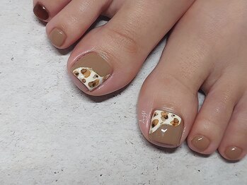 ネイルサロン アージュ(Nail Salon A jyu)の写真/《新規☆フットネイル¥8500～》丁寧なケアで持ち◎見映え◎秋冬も魅せる足元に☆