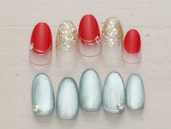 ティアラリュクス 千葉店の写真/【プチトレンドコース６種類¥6990】人気デザインはフォトギャラリーをチェック！2回目も同価格◎/千葉