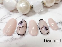 ディア ネイル(Dear nail)/パンジー風ネイル