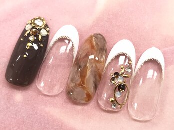 ネイルサロン マハロ(Nail salon MaHaLo)/新規付替オフ込☆ハンド¥7950