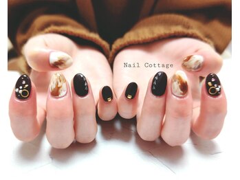 ネイルコテージ(Nail cottage)/カフェオレネイル