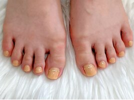 親指アート付フットジェル ¥7900