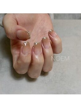 ノエム ネイルサロン(NOEM)/細めのグラデーション