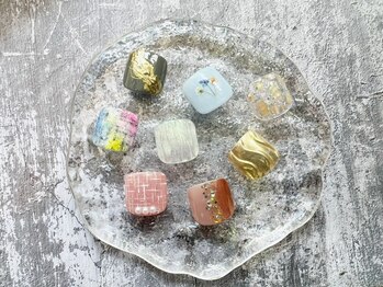 イオスワークス 大船(EOS works)の写真/【フット親指アート定額￥8000】丁寧な接客が好評★足の先まで隙無くオシャレを楽しみたい方にオススメ★