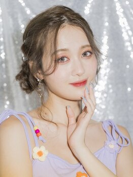プライズアイリス アイラッシュ 池袋東口店(prize Iris eyelash)の写真/SNSで話題★ワンホン風マツエクデザイン人気♪【100本¥8470～】流行のアイドル風のお目元に◎