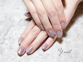 グレージュシンプルデザイン