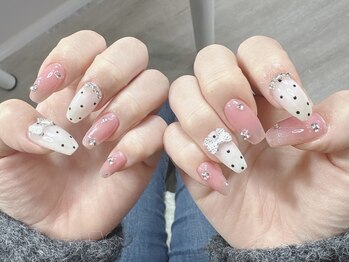 10本スカルプ10本アートつけ放題