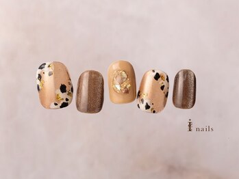 アイネイルズ 横浜EAST店(I-nails)/牛柄ネイル
