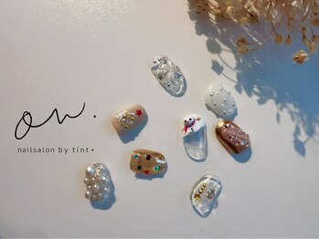 オンドットネイルサロンバイティントプラス(on. nailsalon by tint+)/クリスマスデザイン ワンアート