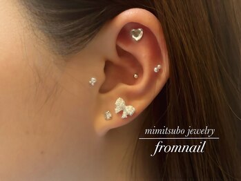 フロムネイルアンドアイラッシュ 神戸三宮(from nail&eyelash)/耳つぼジュエリー三宮パラジェル