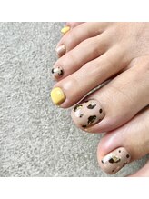 サロン ド 花歩 松山本店/フットデザインネイル