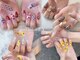 nail salon EN【長さ出し/フィルイン/マグネット/ワンホン】の写真/時間内アートし放題♪持ち込みデザインOK!8月は¥11500→¥9900★ 長さ出し+持ち込みは¥16500→¥14900