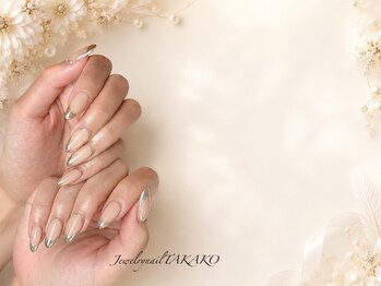 ジュエリーネイル タカコ(Jewelry nail TAKAKO)の写真/【肌馴染みの良いカラーorマグネット400色以上ご用意♪】貴方のお好みのカラーをお選びください★