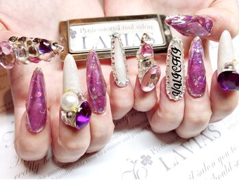 プロフェッショナル ネイルサロン ラヴィアス(LAVIAS)/【スカルプ】１０本アートし放題