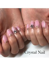 クリスタルネイル ボンベルタ橘店(CRYSTAL NAIL)/上品ネイル