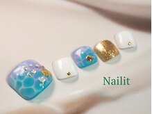 ネイリット 銀座(Nailit)/フットネイル ¥13500【¥14850】