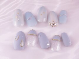 2022春ニュアンスネイル