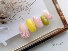 ワイネイル(Y.nail)/桃の節句デザイン