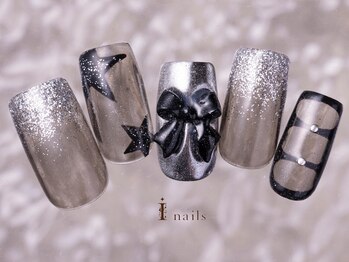 アイネイルズ 町田店(I nails)/シアーy2kネイル10480円
