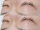 髪化粧アイラッシュ(髪化粧eyelash)の写真/自然でナチュラルから根元が立ち上がったぱっちり華やかな仕上がりの目元まで★幅広いデザインを実現◎