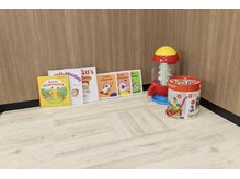 にくきゅうはり灸整体院 盛岡の雰囲気（キッズスペース完備でお子様連れの方も安心。）