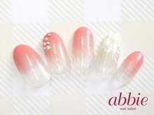 ネイルサロンアビー 北千住店(abbie)/レースフラワー　￥11385