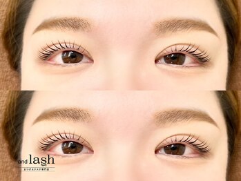 アンドラッシュ 駒込駅前店(and lash)/《パリジェンヌ》