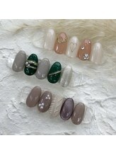 エムズネイル 本店/１月　Bサンプル　¥8600