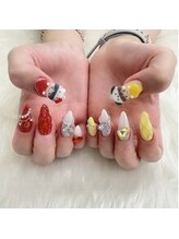 プリュム(Plume)/3D/推しネイル/キャラクター