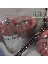 エスフィーネイルサロン リシェル(Esfy nailsalon Richer)/ドットデザイン～♪
