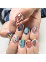 サニーサイドアップ ネイル(Sunny SideUp nail)/Summer art