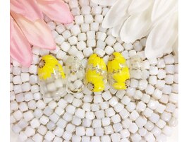 ひまわりネイル♪