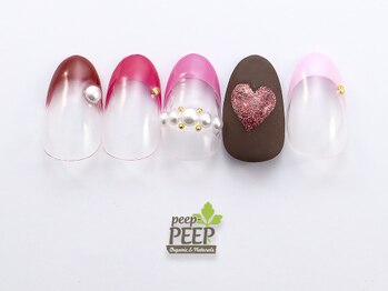 ピッピ 白金台店(peep PEEP)/2022年バレンタインネイル-3