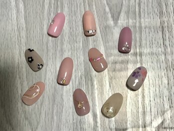 ネイルサロン ヴィヴィ(nail salon ViVi)/ワンカラー&ワンポイントB