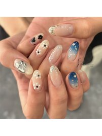 フラワーネイル