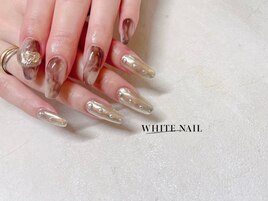 ミラーネイル/ニュアンスネイル