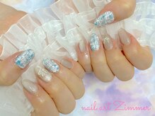 ネイルアート ジマー/60minart/パラジェル/韓国リボン