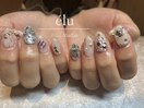 パラジェル　クリスマスネイル