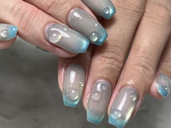 サニーヒルズ ウィズ マキア 藤沢(Sunny hills with MAQUIA)/しずくネイル