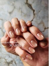 ネイルアンドリラクゼーション マーブル(MARBLE)/マグネットネイル￥5,100
