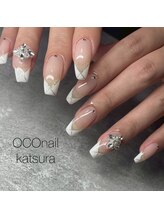 オコネイル ネイルサロンアンドスクール(OCO nail)/V字フレンチネイル