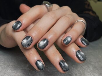 オムネイル 渋谷(HOMME NAIL)/マグネットネイル ¥6.600